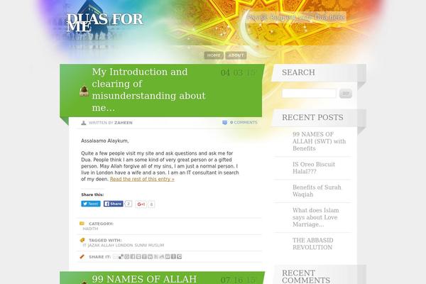 duas4me.com site used Beauty-of-faith