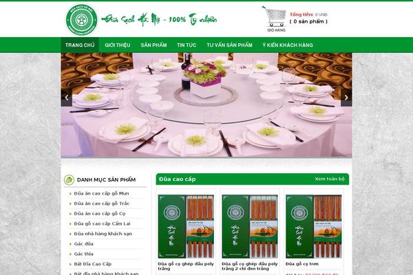 Caia theme site design template sample