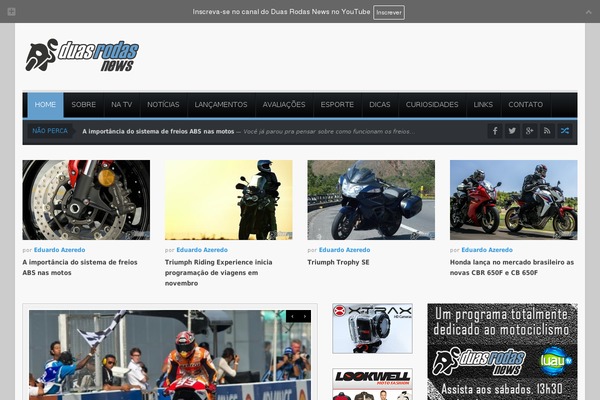 duasrodasnews.com site used Presto