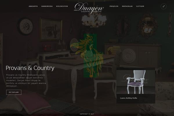 Kinetika theme site design template sample