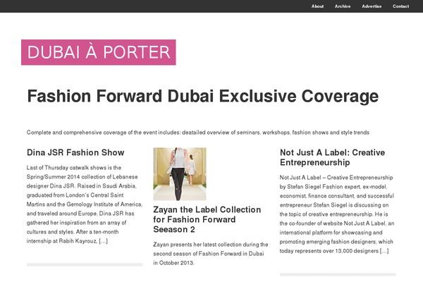 Metro theme site design template sample