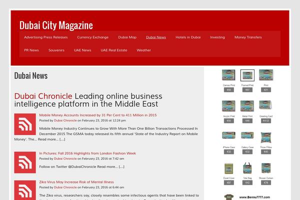 Leeway theme site design template sample