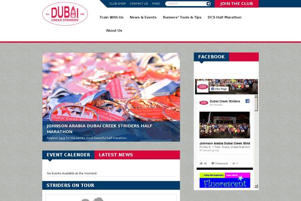dubaicreekstriders.org site used Dcs