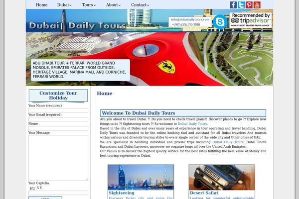 Jolene theme site design template sample