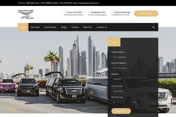 Site using Chauffeur-shortcodes-post-types plugin