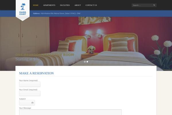 Anchor theme site design template sample
