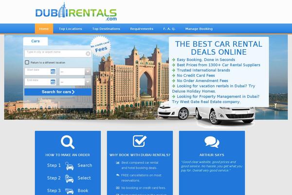 dubairentals.com site used Dubairentalscom