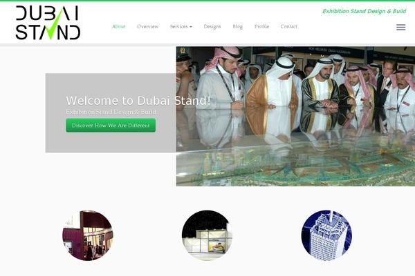 dubaistand.com site used Customizrchild