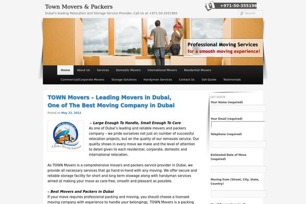 Movingcompany theme site design template sample
