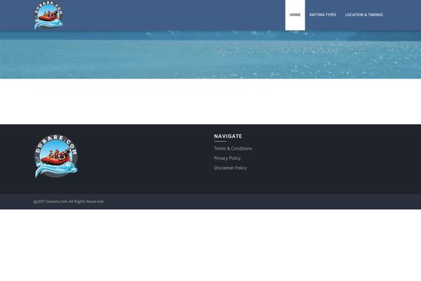 dubare.com site used Accesspress_parallax_pro-child