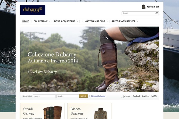 dubarry.it site used Dubarry