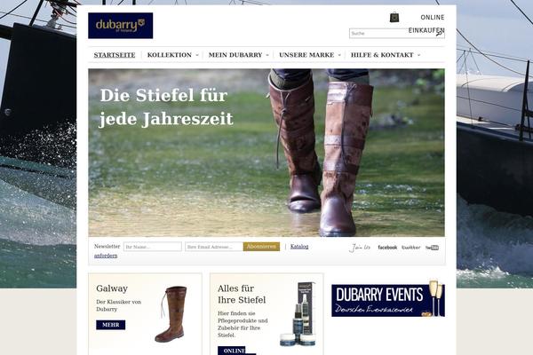 dubarry theme websites examples