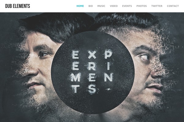 Jarvis theme site design template sample