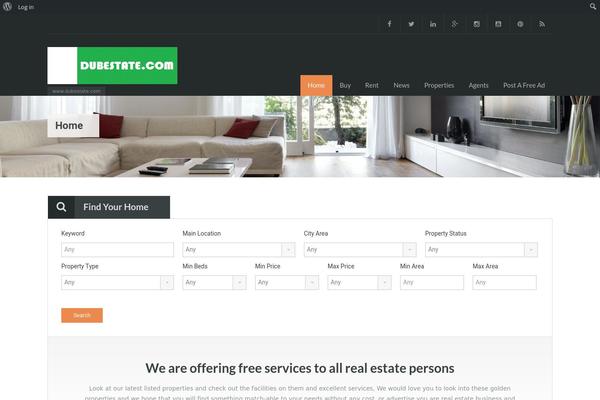 dubestate.com site used Realhomes_v1.3.3