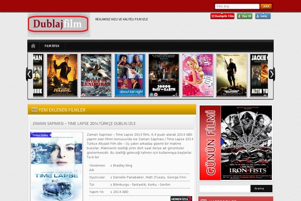 dublajfilm.com site used Tahamata-v4