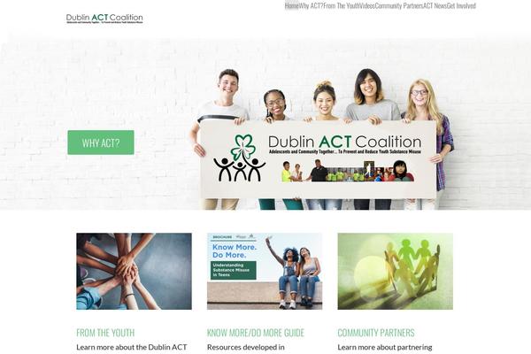 Stout theme site design template sample