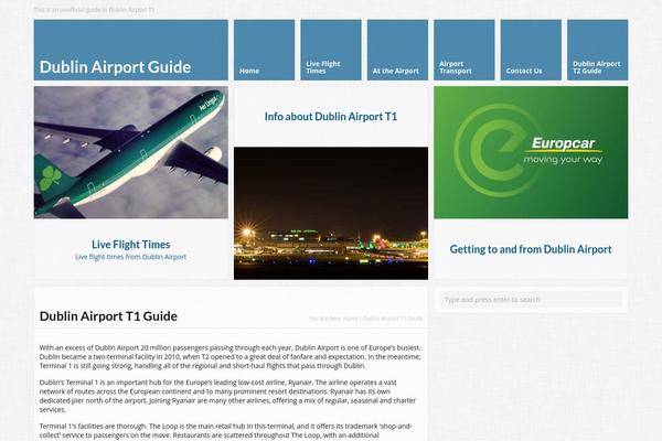Metro theme site design template sample