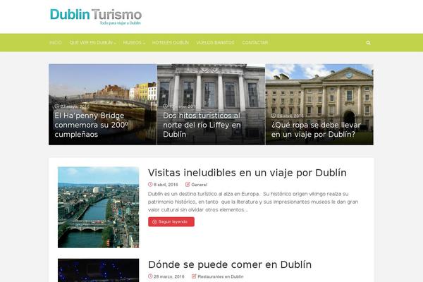 Dublin theme site design template sample
