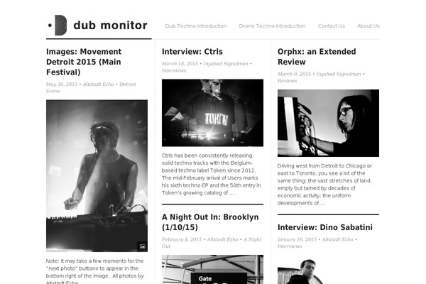 Darkwhite theme site design template sample