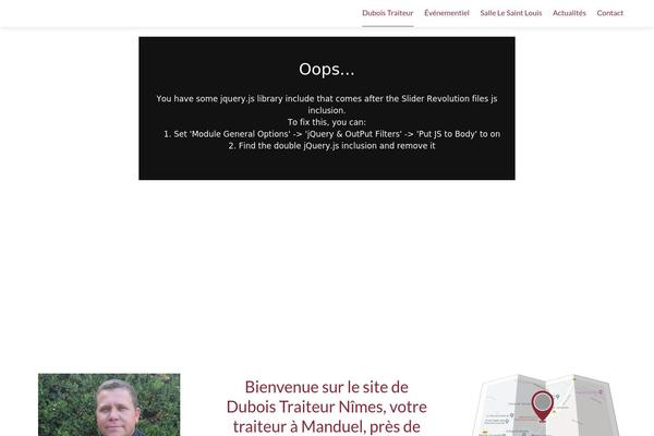 dubois-traiteur-nimes.com site used Comon-1