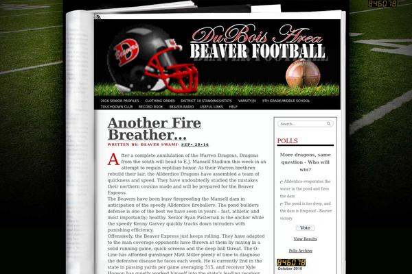 Fresh Ink Magazine theme site design template sample