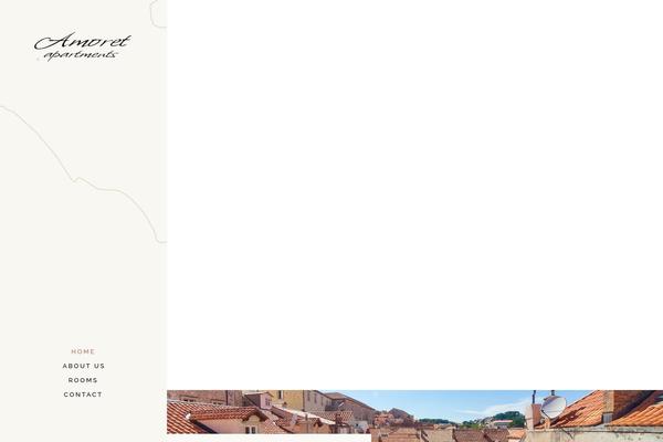 Alloggio theme site design template sample