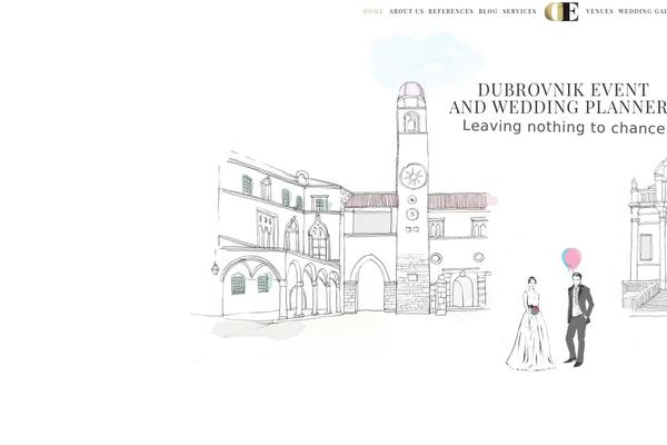 Hemlock Child theme site design template sample