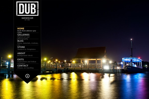 Gridsby theme site design template sample