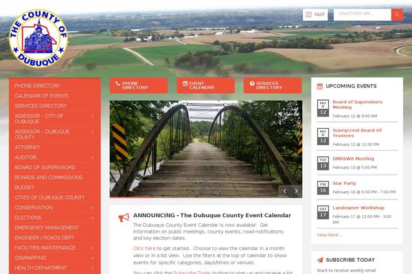 Townpress-child theme site design template sample