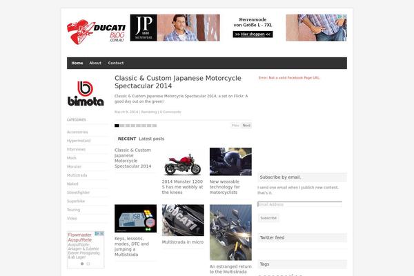 Volt-child theme site design template sample
