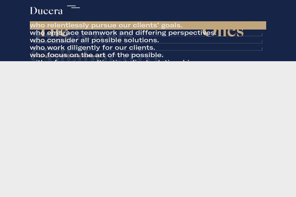 ducerapartners.com site used Accupress