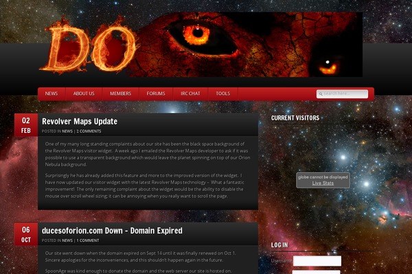GamePress theme site design template sample