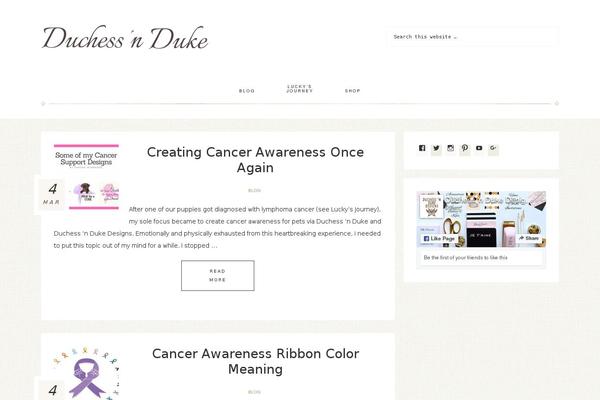 VoiceChild theme site design template sample