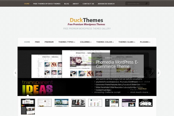 Aggregate theme site design template sample