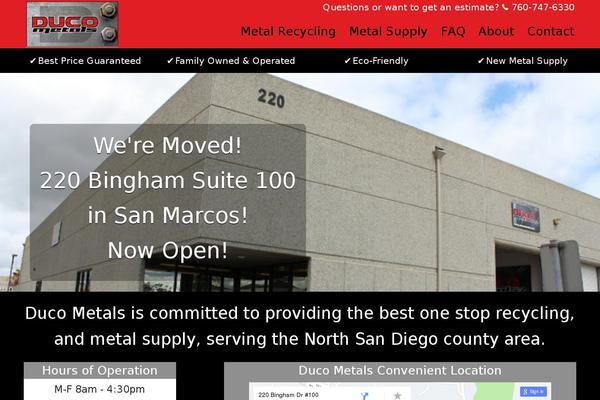 ducometals.com site used Bib