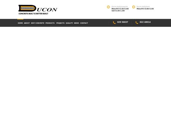duconconcrete.com site used Ducon_concrete