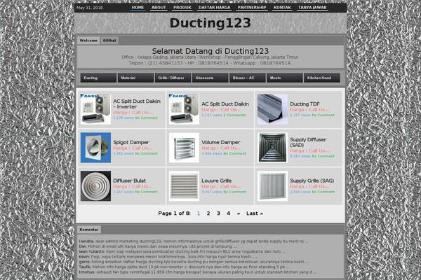 ducting123.com site used Zinet