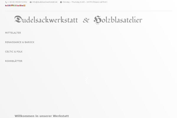 dudelsackwerkstatt.de site used Dudelsack-werkstatt