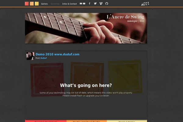 Charcoal theme site design template sample