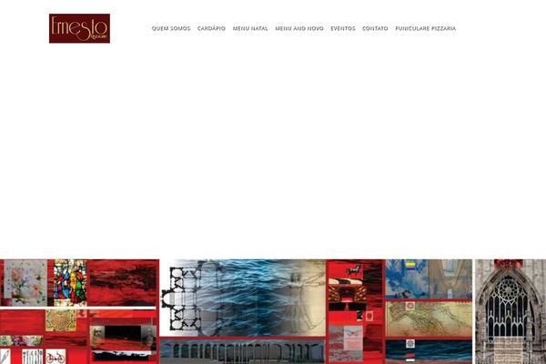 Mountain theme site design template sample