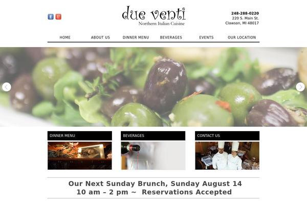 enertia theme websites examples