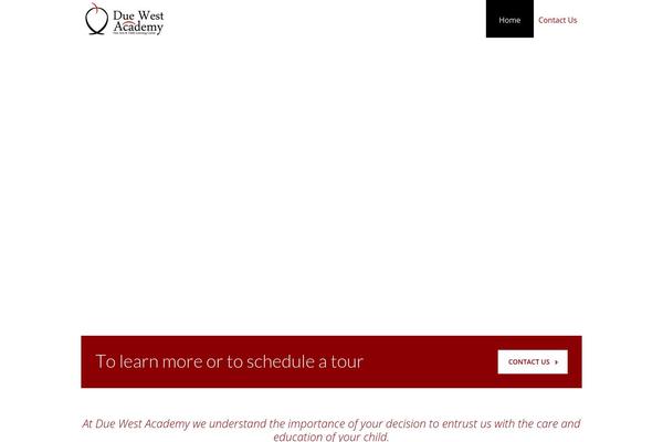 Site using Page-builder plugin