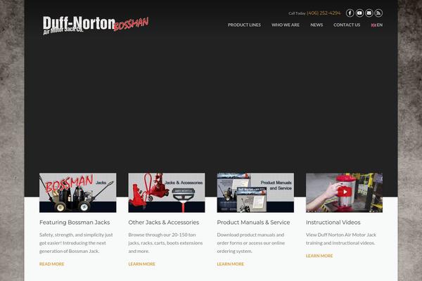 Site using Strong Testimonials plugin