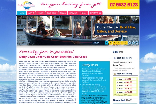 duffydownunder.com.au site used Shaka-pt