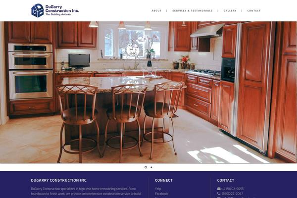 Stockholm theme site design template sample