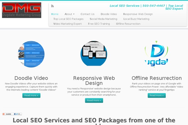 Customizr theme site design template sample