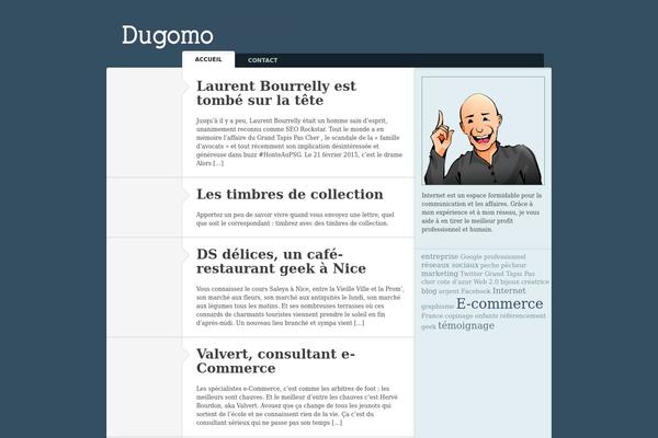 Typebased theme site design template sample
