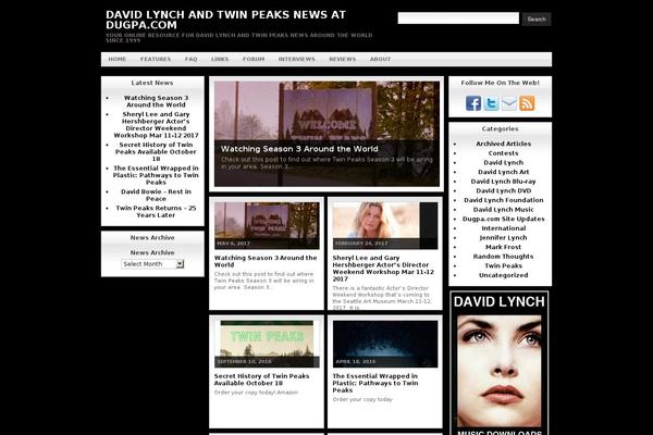 Bravada theme site design template sample