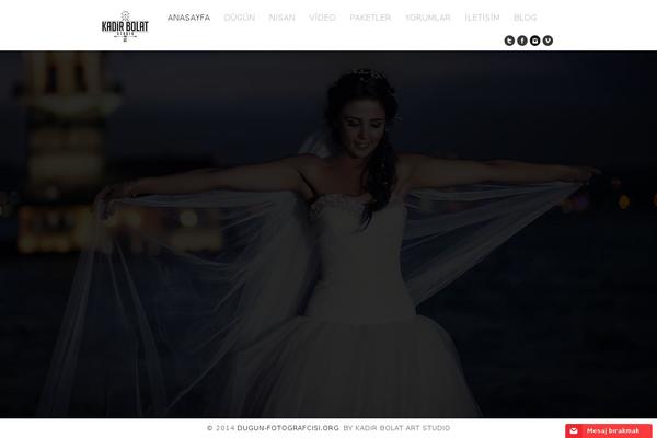Core theme site design template sample