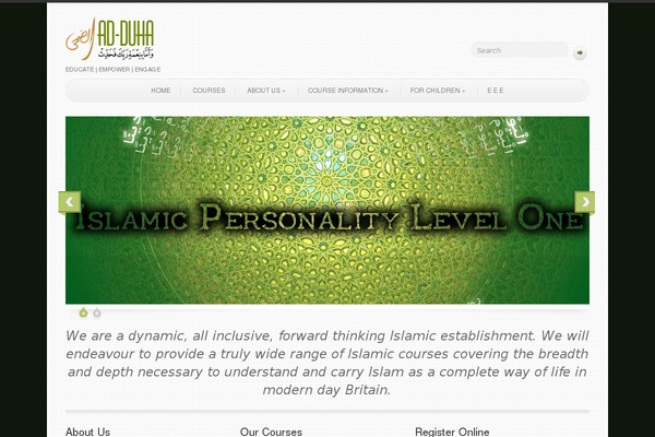 Simple’n’Bright theme site design template sample